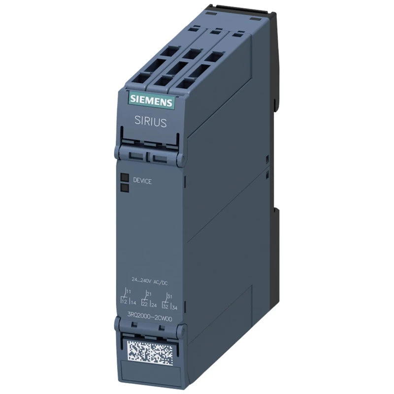 Siemens SIRIUS Electromechanical Interface Relay, Snap-On Mount 3A Switching Current 250V AC/DC 3RQ2000-2CW00