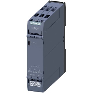 Siemens SIRIUS 3RQ2 Coupling Series Relay, Snap-On Mount, 3A Switching Current, 250V AC/DC, Gold Plated Silver 3RQ2000-1CW01