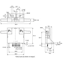 Honeywell Technologies Amplified Airflow Sensor for Dry Gas, 200cm³/min Min and Max, Plastic Housing, 10V DC, 20mA AWM3000
