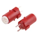 Omron Red Indicator Lamp 5V DC, 30mA, Panel Mount Illuminated Switch Series A16 A16-5DR