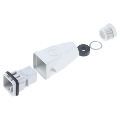 EPIC Heavy Duty Power Connector 7 Way 10A 250V HD Series 10426000+11250500+12957100