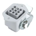 EPIC Heavy Duty Power Connector 7 Way 10A 250V HD Series 10422000+11251500