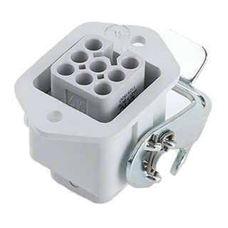 EPIC Heavy Duty Power Connector 7 Way 10A 250V HD Series 10422000+11251500