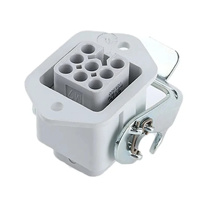 EPIC Heavy Duty Power Connector 7 Way 10A 250V HD Series 10422000+11251500
