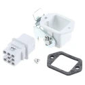 EPIC Heavy Duty Power Connector 7 Way 10A 250V HD Series 10422000+11251500