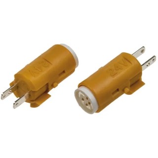 Omron Yellow Indicator Lamp 5V DC 30mA Panel Mount A16-5DY