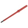 Wera Insulated Screwdriver Blade PH1 Tip 154 mm Blade Zinc Phosphated Chrome Plated VDE 1000V Approved 003440