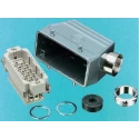 EPIC Heavy Duty Power Connector, 64 Way, 10A, 250V, HD Series 10102000+11273000