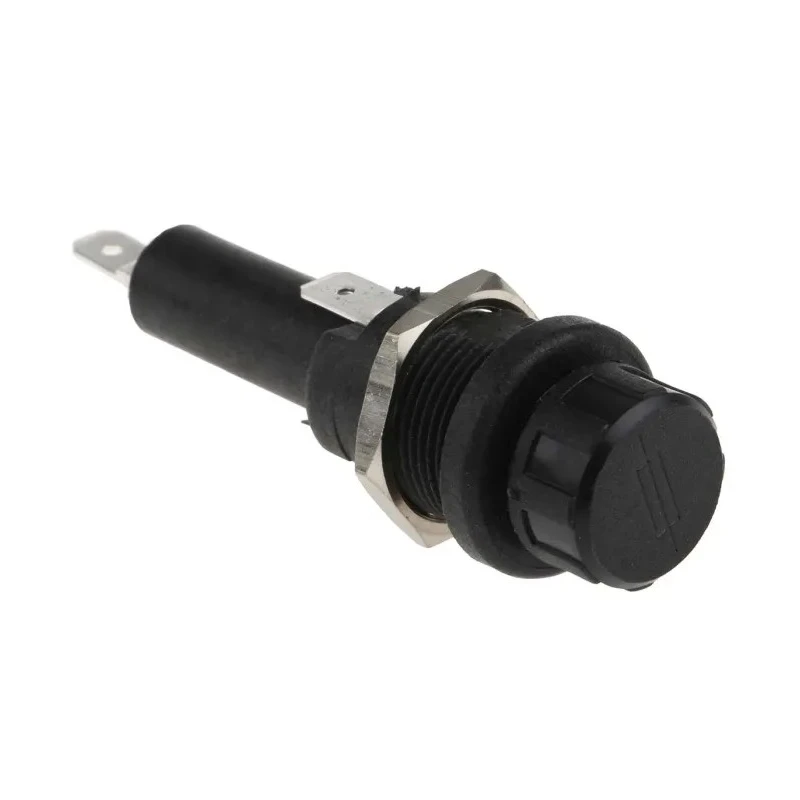 Bulgin 13A 250V AC Panel Mount Fuse Holder 1P-Pole for 6.3 x 25 mm FX0416
