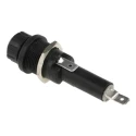 Bulgin 13A 250V AC Panel Mount Fuse Holder 1P-Pole for 6.3 x 25 mm FX0416