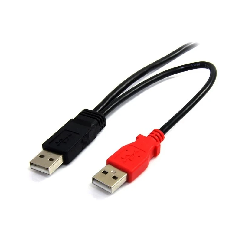 StarTech.com USB 2.0 Male USB Type A to Male Mini USB Type B Cable 1.8m USB2HABMY6