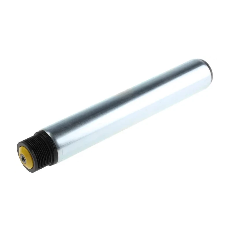 Interroll Poly V Roller Drive 50 mm Diameter x 295 mm Length Zinc Plated Tube M8 Spindle Thread 35kg Load Capacity 35PAJAAN7X
