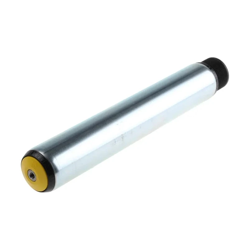 Interroll Poly V Roller Drive 50 mm Diameter x 295 mm Length Zinc Plated Tube M8 Spindle Thread 35kg Load Capacity 35PAJAAN7X