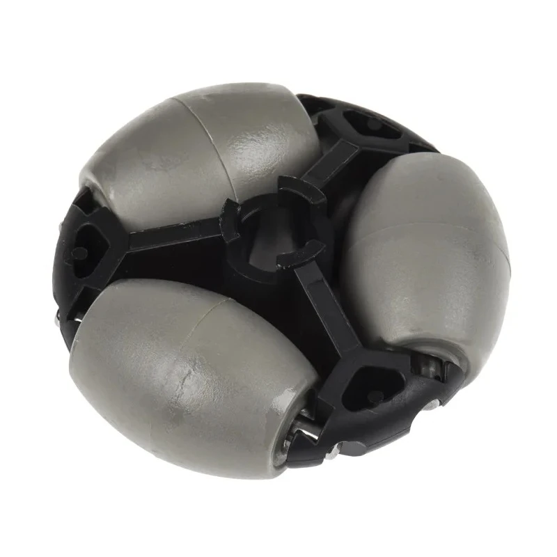 Interroll Roller Track with 48 mm Ball Diameter Alloy Steel Spindle Mount 6mm Flange Length 6mm Flange Width 2570