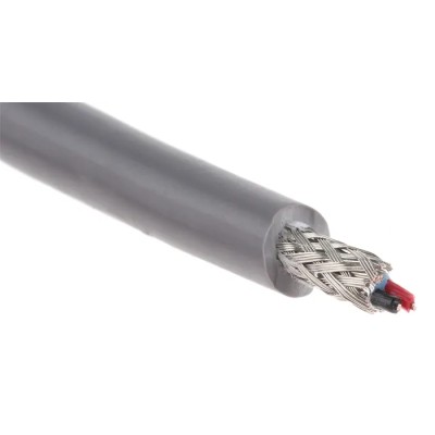 Alpha Wire XTRA-GUARD FLEX Series Data Cable 1 Pairs 2 Cores 30 m Grey Sheath Polyvinyl Chloride 86401CY SL005