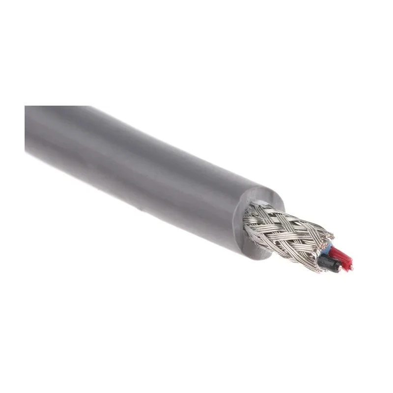 Alpha Wire XTRA-GUARD FLEX Series Data Cable 1 Pairs 2 Cores 30 m Grey Sheath Polyvinyl Chloride 86401CY SL005