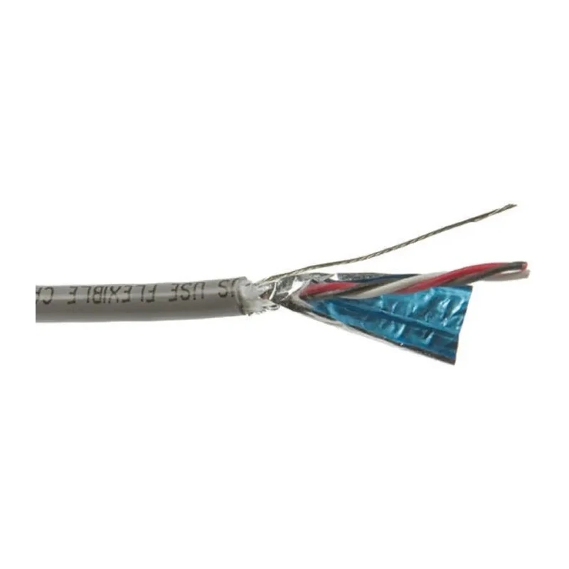 Alpha Wire XTRA-GUARD FLEX Series Multi-Core Industrial Cable 3 Cores 30 m Grey Sheath Polyvinyl Chloride 300V 86103CY SL005
