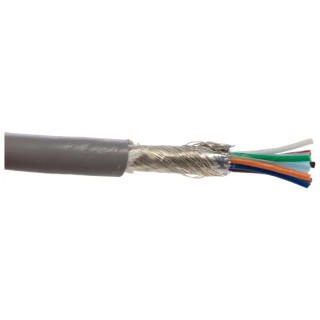 Alpha Wire XTRA-GUARD FLEX Series Multi-Core Industrial Cable 7 Cores 30 m PVC Grey Sheath 300V 86107CY SL005