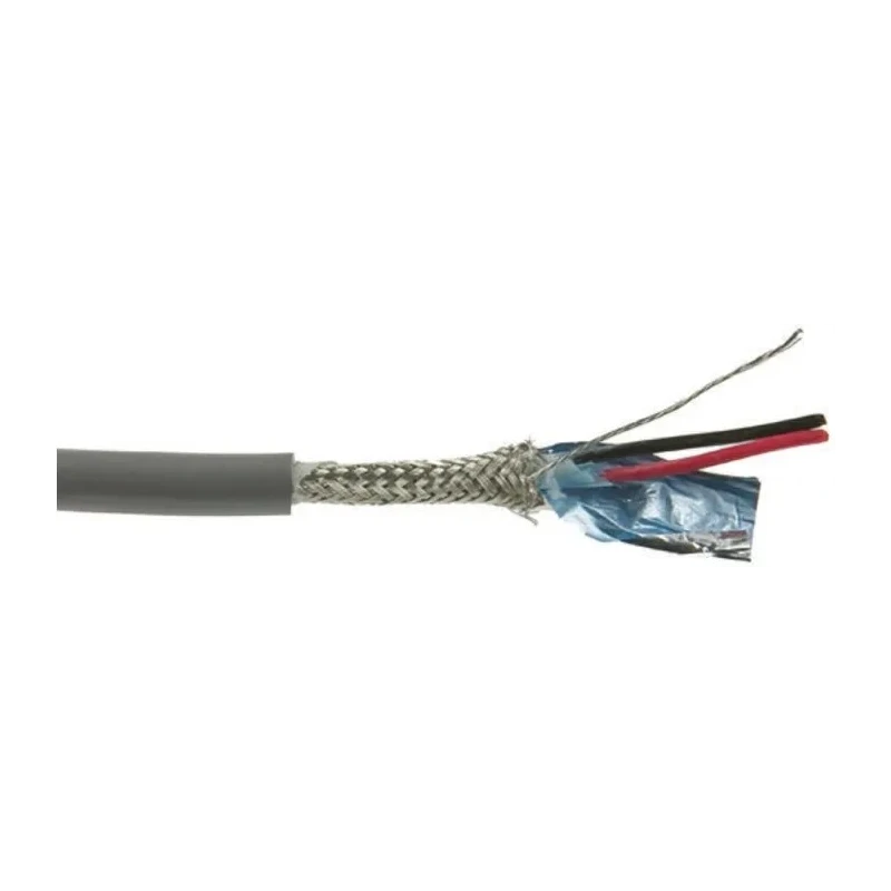 Alpha Wire XTRA-GUARD FLEX Series Data Cable 1 Pairs 2 Cores 30 m Grey Sheath Polyvinyl Chloride 86701CY SL005