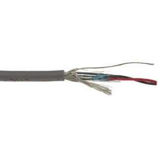 Alpha Wire Multi-Core Industrial Cable 2 Pairs 2 Cores 30 m 300V Polyvinyl Chloride Jacket Grey 86202CY SL005