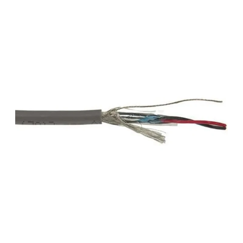 Alpha Wire Multi-Core Industrial Cable 2 Pairs 2 Cores 30 m 300V Polyvinyl Chloride Jacket Grey 86202CY SL005