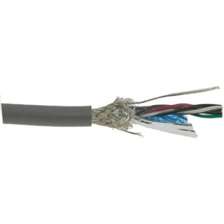 Alpha Wire XTRA-GUARD FLEX Series Data Cable 3 Pairs 6 Cores 30 m Grey Sheath Polyvinyl Chloride 86503CY SL005
