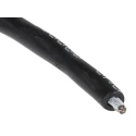 Alpha Wire XTRA-GUARD 2 Control Cable 2 Cores 0.81mm² 18 AWG Screened Armoured 300V 30m Polyvinyl Chloride Jacket 25382 BK005