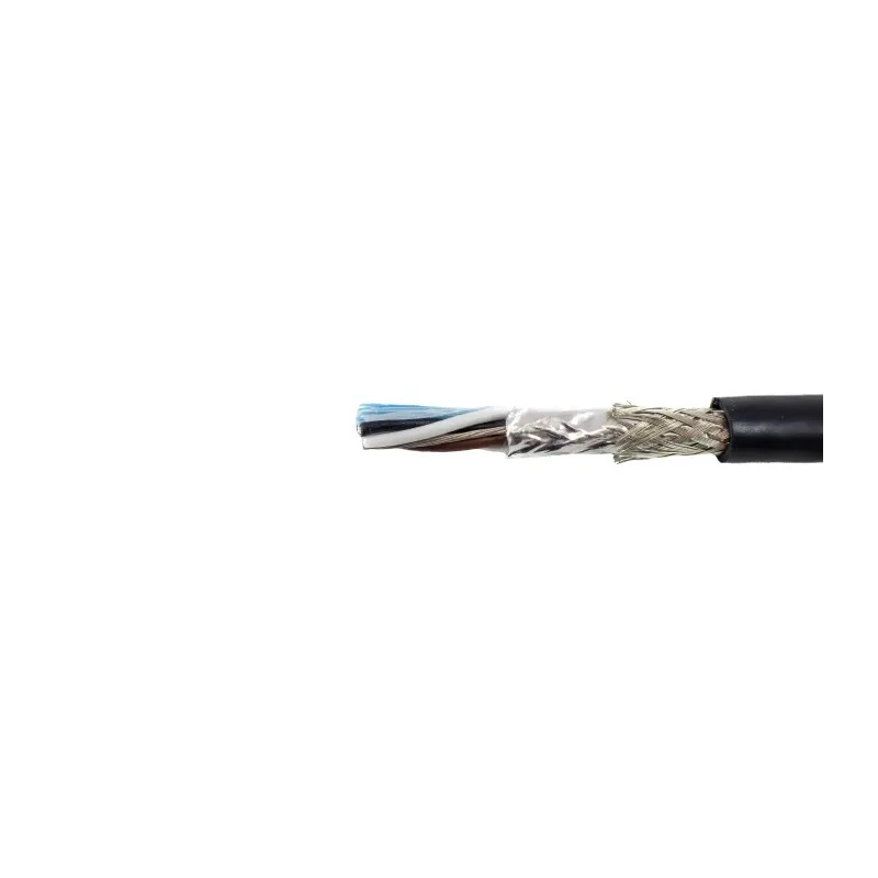 Alpha Wire XTRA-GUARD 2 Series Data Cable 4 Pairs 8 Cores 0.23 mm² 30 m 300V Polyvinyl Chloride Jacket 25274 BK005