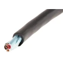 Alpha Wire XTRA-GUARD 2 Screened Control Cable, 3 Cores, 0.35mm² 22 AWG, Armoured, 30 m, Black Polyvinyl 25193 BK005
