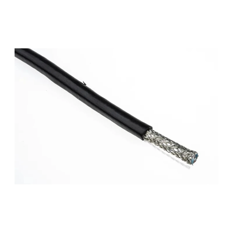 Alpha Wire XTRA-GUARD 2 Series Data Cable 2 Pairs 4 Cores 30 m Black Polyurethane Sheath 300V 25272 BK005