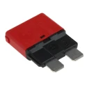 ETA Thermal Circuit Breaker 10A Current Rating 1-Pole Base Mount, 24V AC, 48V DC, 20mm Width 1610-21-10A