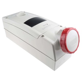Scame Wall Mount Residual Current Device 32A 415V IP67 Yellow 3P+N+PE ADVANCE 2 