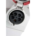 Scame Wall Mount Residual Current Device 32A 415V IP67 Yellow 3P+N+PE ADVANCE 2 