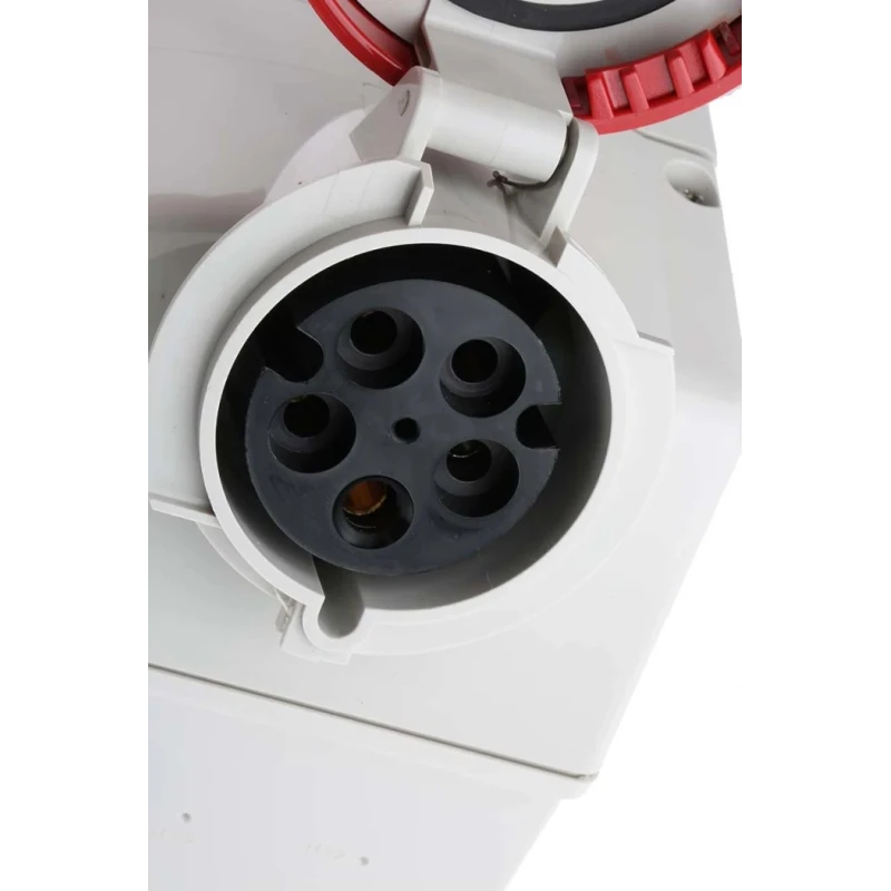 Scame Wall Mount Residual Current Device 32A 415V IP67 Yellow 3P+N+PE ADVANCE 2 