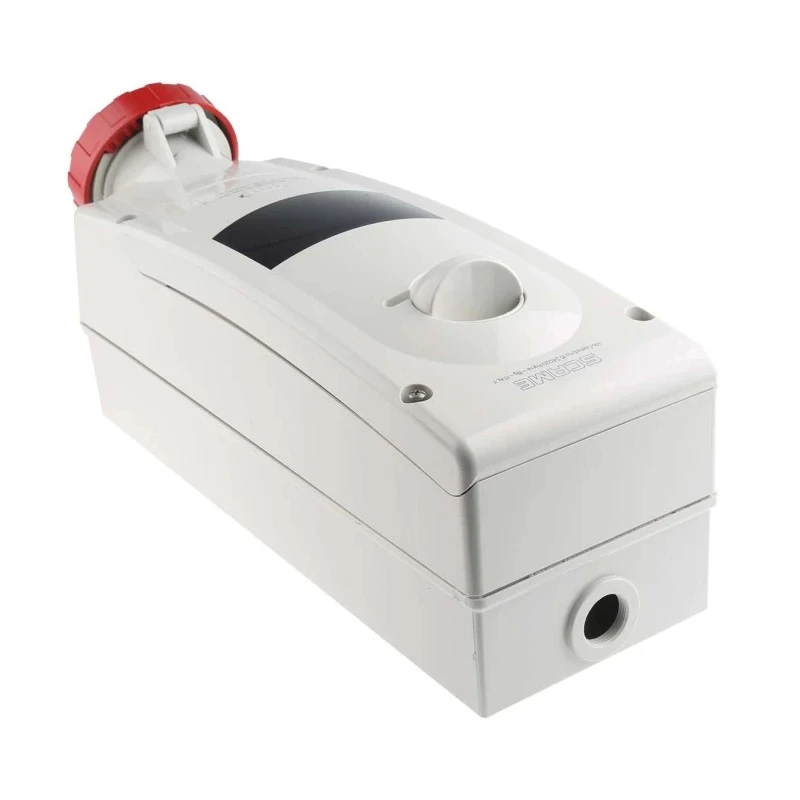 Scame Wall Mount Residual Current Device 32A 415V IP67 Yellow 3P+N+PE ADVANCE 2 