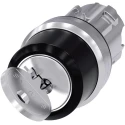 Siemens SIRIUS ACT 3SU10 2-position Momentary Key Switch Head 22 mm Cutout 3SU1050-4CC01-0AA0