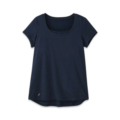 Parade Blue Polyester Short Sleeve T-Shirt Women Size 2XL Model 17OLDA**1792TXXL
