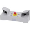 Siemens Push Button Control Station Metal Enclosure 3 Cutouts 22mm IP66 3SU1853-3NB00-1AD1