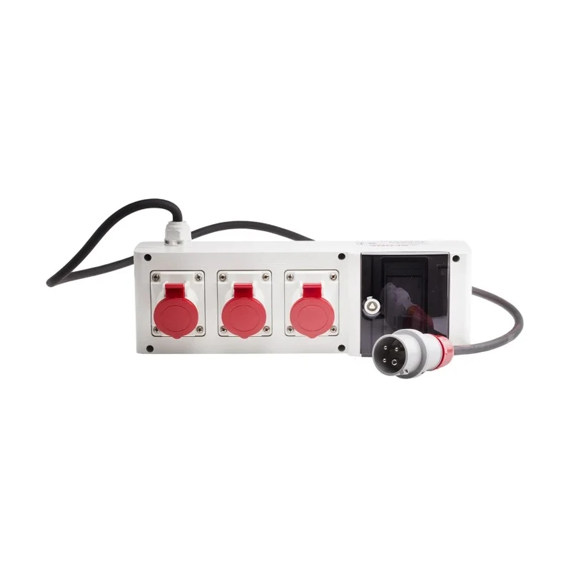 Scame Wall Mount Residual Current Device 3P+PE 16A 415V IP44 Block 3 IP44