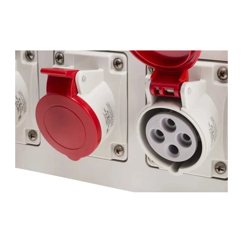 Scame Wall Mount Residual Current Device 3P+PE 16A 415V IP44 Block 3 IP44