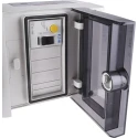 Scame Block 3 IP44 Red Wall Mount 2P+PE Residual Current Device 16A 230V IP44