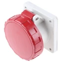 Scame Industrial Power Socket 2P+PE, Rated At 16A 415V IP67, Plastic Material Optima IP67