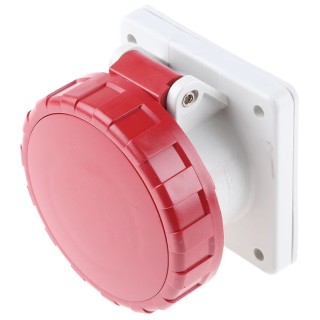 Scame Industrial Power Socket 2P+PE, Rated At 16A 415V IP67, Plastic Material Optima IP67