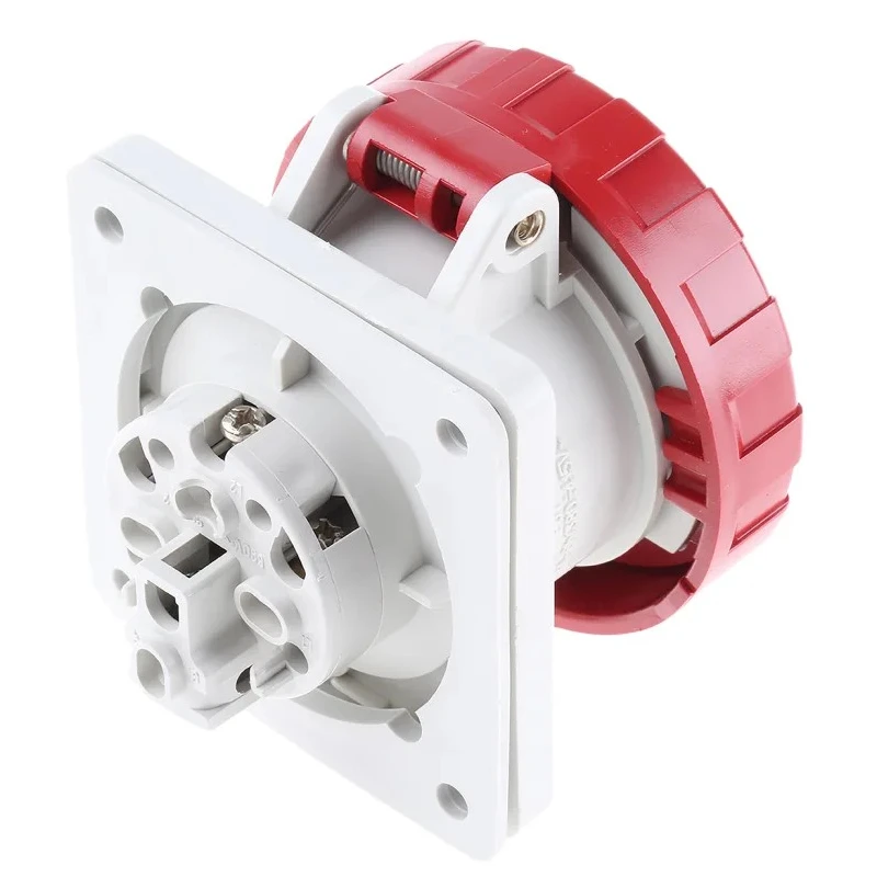 Scame Industrial Power Socket 2P+PE, Rated At 16A 415V IP67, Plastic Material Optima IP67