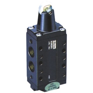 Parker Pneumatic Manual Control Valve Roller B53 Series G 1/4 Inch 10 bar 1740 L/min B53004RS