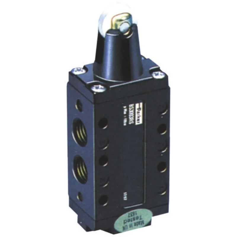 Parker Pneumatic Manual Control Valve Roller B53 Series G 1/4 Inch 10 bar 1740 L/min B53004RS