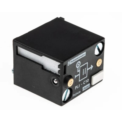Parker PLJ series 8 bar Pneumatic Logic Controller with Memory Relay, Threshold, Inhibit, Input, NOT, Amplifier Relay PLJ-C10