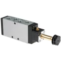 Parker Pneumatic Solenoid Valve 5/2 Solenoid/Spring G 1/8 Port 24V P2LAX