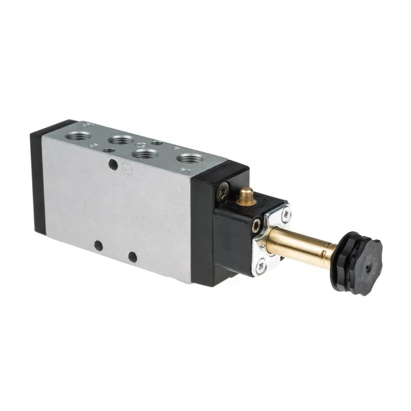 Parker Pneumatic Solenoid Valve 5/2 Solenoid/Spring G 1/8 Port 24V P2LAX
