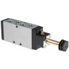 Parker Pneumatic Solenoid Valve 5/2 Solenoid/Spring G 1/8 Port 24V P2LAX